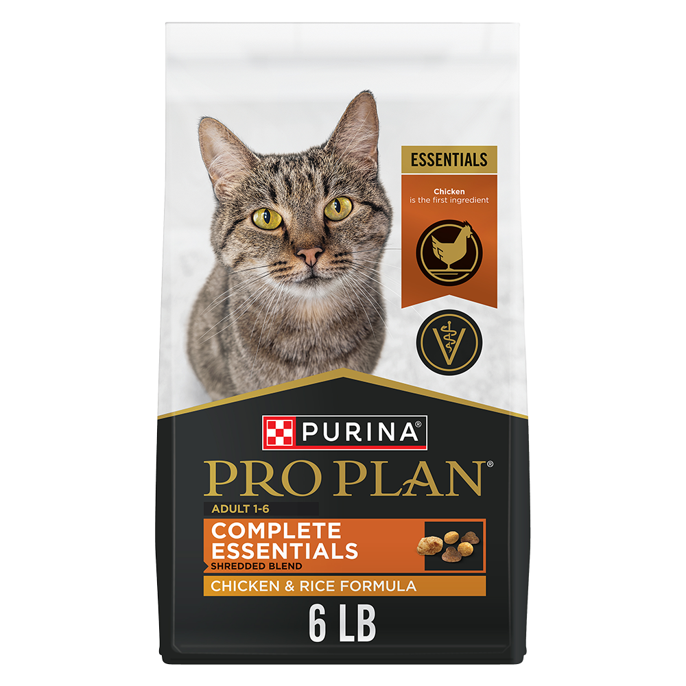 Purina Pro Plan Adult Cat Chicken & Rice Shredded Blend